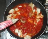 鶏むね肉と野菜のトマト缶煮♪簡単作り方9写真