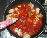 鶏むね肉と野菜のトマト缶煮♪簡単作り方9写真