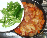 鶏むね肉と野菜のトマト缶煮♪簡単作り方11写真