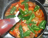 鶏むね肉と野菜のトマト缶煮♪簡単作り方12写真