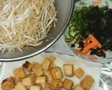 一手間でこっくり厚揚げともやし中華風炒め作り方2写真