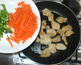 鶏肉とキャベツのオイスター炒め♪簡単作り方7写真