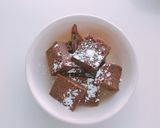 濃厚チョコレートケーキ/-炊飯器で作り方4写真