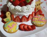 離乳食後期一歳誕生日に✡️誕生日ケーキ作り方15写真