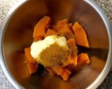 カレー風味のカボチャサラダ作り方4写真