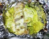 キャベツと豚バラのホイル焼き作り方6写真