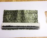 寿司型・模様巻き(八分音符)作り方11写真