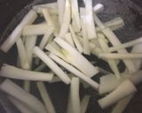 うどと豆腐のごま味噌がけ作り方2写真