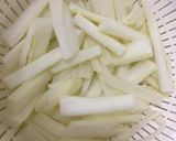 うどと豆腐のごま味噌がけ作り方3写真