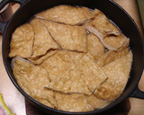 大根と油揚げと里芋の煮物作り方7写真