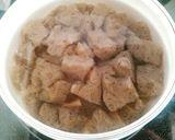 居酒屋風♡もつ煮込み作り方3写真
