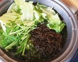 ブリしゃぶ あおさ出汁作り方5写真