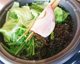ブリしゃぶ あおさ出汁作り方7写真
