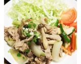 ポン酢でさっぱり簡単！豚のしょうが焼き作り方5写真