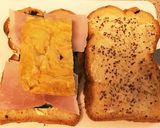 レンジで厚焼き玉子サンド作り方5写真