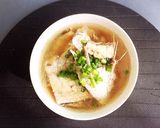簡単！男飯！生姜香る鯛のさっぱり塩アラ汁作り方8写真