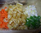 焼き豚で♪中華風炊き込みおこわ作り方5写真