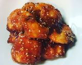 フライパン１つで簡単！韓国風甘辛チキン作り方9写真