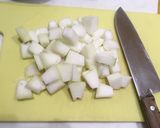 冬瓜とセロリの簡単スープ作り方1写真
