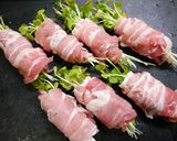 簡単！かいわれポークロール作り方1写真