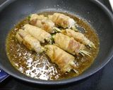 簡単！かいわれポークロール作り方3写真