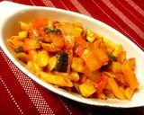 野菜たっぷりペンネ作り方4写真