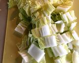 カニ缶で★白菜たっぷり醤油鍋作り方1写真