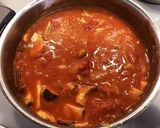 豚バラ肉のトマトソースパスタ作り方8写真