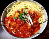 豚バラ肉のトマトソースパスタ作り方10写真