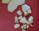 測り無✡林檎ホワイトチョコのココアケーキ作り方11写真