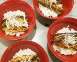 鰯の蒲焼き丼作り方6写真