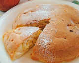 HMで簡単☆卵不使用炊飯器りんごケーキ。作り方8写真