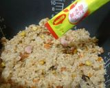 ゼラチン入り♬具だくさん洋風炊き込みご飯作り方5写真