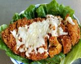 トンカツリメイク✿トマトソースかけ作り方4写真