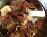鶏レバーの赤ワインバルサミコ煮込み作り方1写真