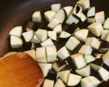 雑誌掲載☆10分で常備菜・なすの味噌炒め作り方4写真