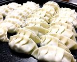 白菜入ホットプレート餃子作り方5写真