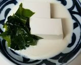 レンチン 豆乳の温豆腐作り方2写真
