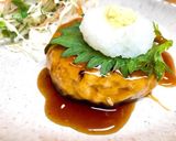 大豆と鶏肉のヘルシーハンバーグ♪作り方9写真