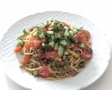 タコライスならぬタコパスタ！作り方5写真