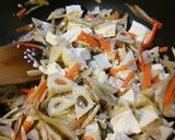 炒り豆腐のようなもの。作り方3写真