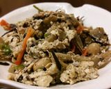 炒り豆腐のようなもの。作り方8写真