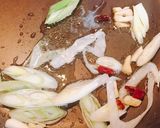 小えびと 青菜のにんにく炒め作り方3写真
