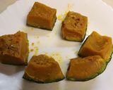 ランチ夕食♪パンプキンと銀杏の茶碗蒸し作り方1写真