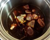 鶏レバーの赤ワインバルサミコ煮込み作り方3写真