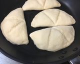 簡単★フライパンdeもっちもちチーズナン作り方21写真