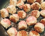 肉団子のサンドウィッチ作り方1写真