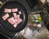 きのこ達とベーコンのガーリックソテー作り方3写真