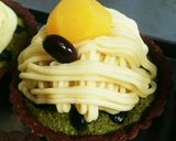 栗きんとんモンブランon黒豆抹茶タルト作り方23写真