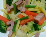 レンチン温野菜　作り方4写真